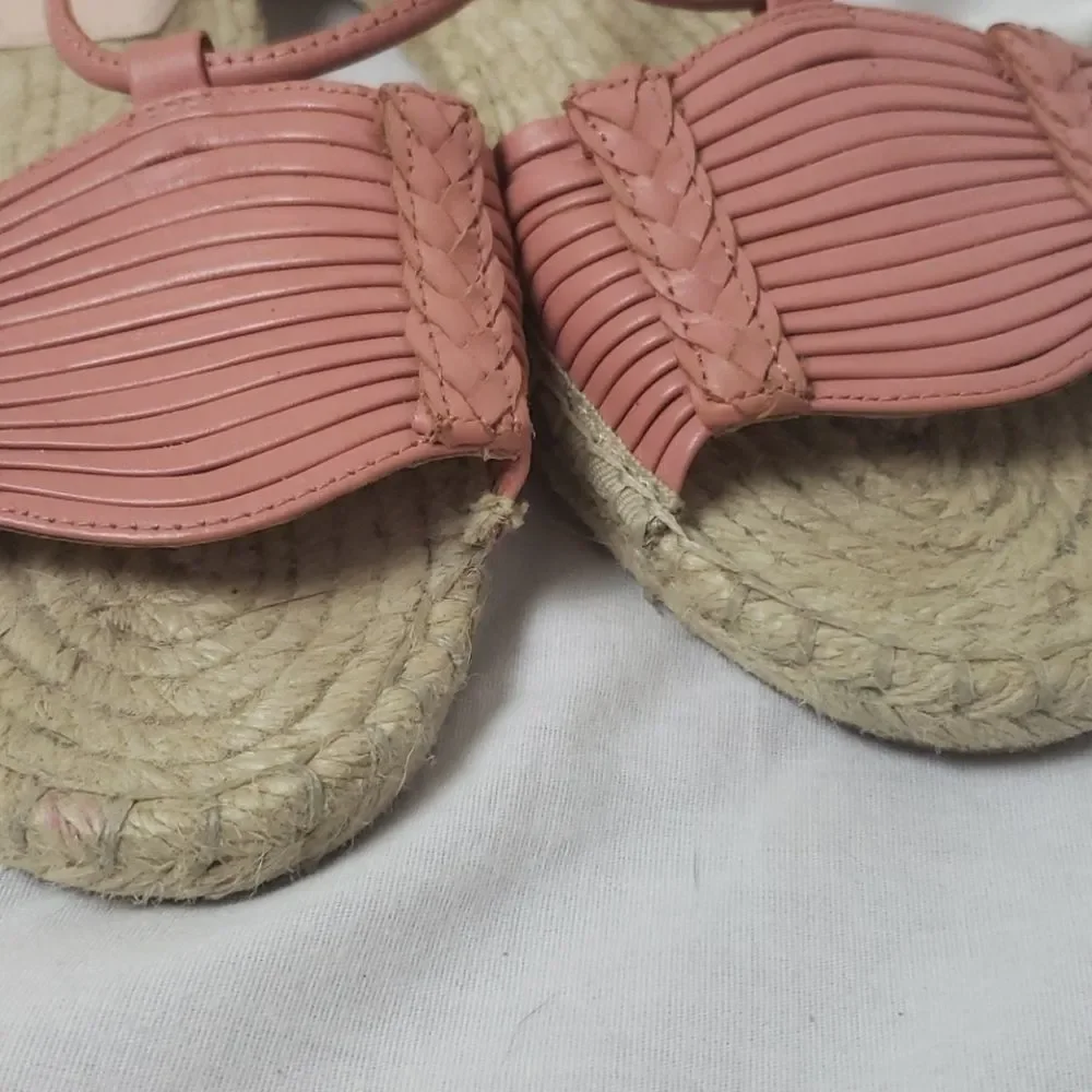 AVEC LES FILLES Genevie Pink Slingback Sz 6M‎